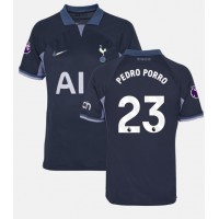 Dres Tottenham Hotspur Pedro Porro #23 Preč 2023-24 Krátky Rukáv